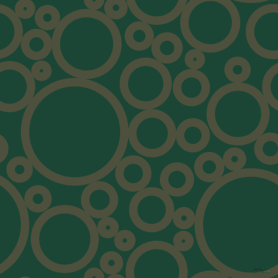 bubbles, circles, sponge, big, medium, small, 17 pixel line width, Kelp and Sherwood Green circles bubbles sponge soap seamless tileable