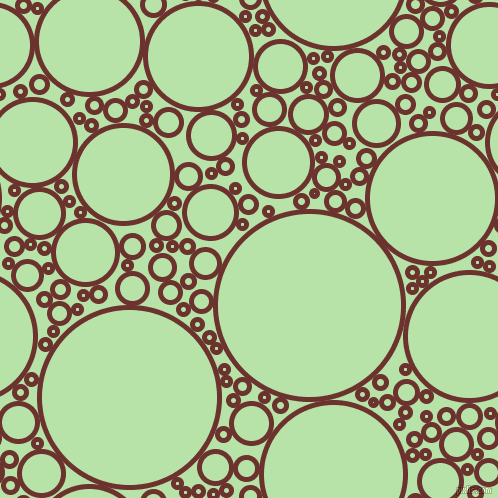bubbles, circles, sponge, big, medium, small, 5 pixel line width, Kenyan Copper and Madang circles bubbles sponge soap seamless tileable