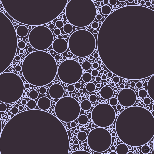 bubbles, circles, sponge, big, medium, small, 3 pixel line width, Lavender Blue and Valentino circles bubbles sponge soap seamless tileable