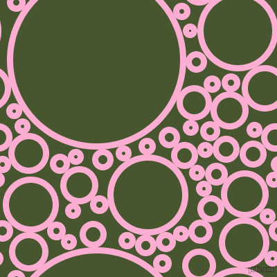 bubbles, circles, sponge, big, medium, small, 9 pixel line width, Lavender Pink and Clover circles bubbles sponge soap seamless tileable