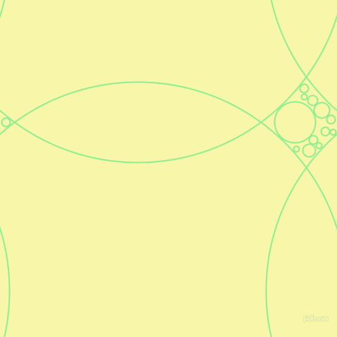 bubbles, circles, sponge, big, medium, small, 2 pixel line width, Light Green and Shalimar circles bubbles sponge soap seamless tileable