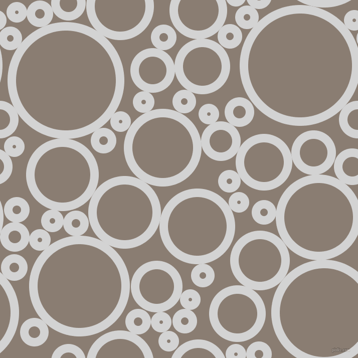 bubbles, circles, sponge, big, medium, small, 17 pixel line width, Light Grey and Americano circles bubbles sponge soap seamless tileable