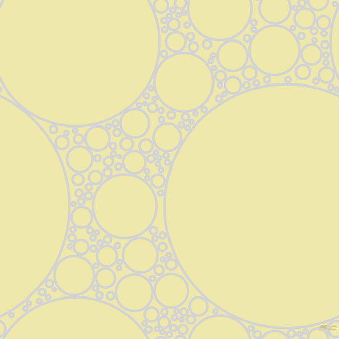 bubbles, circles, sponge, big, medium, small, 5 pixel line width, Light Grey and Pale Goldenrod circles bubbles sponge soap seamless tileable