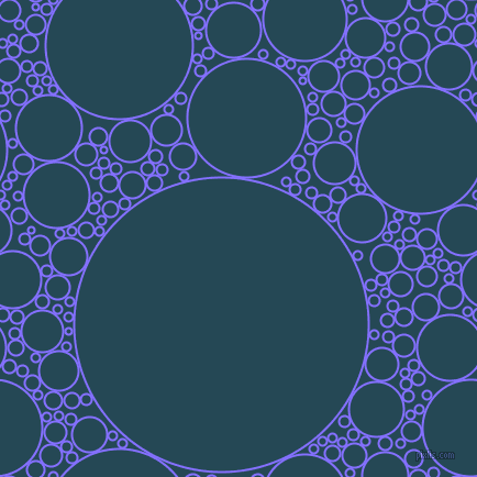 bubbles, circles, sponge, big, medium, small, 2 pixel line width, Light Slate Blue and Teal Blue circles bubbles sponge soap seamless tileable