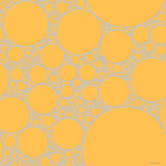 bubbles, circles, sponge, big, medium, small, 3 pixel line width, Light Steel Blue and Golden Tainoi circles bubbles sponge soap seamless tileable