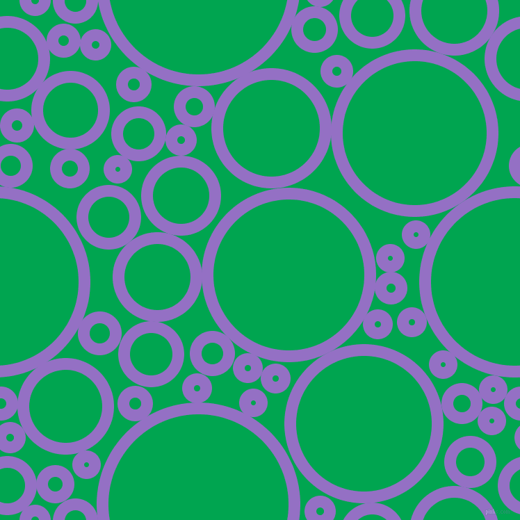 bubbles, circles, sponge, big, medium, small, 17 pixel line width, Lilac Bush and Pigment Green circles bubbles sponge soap seamless tileable
