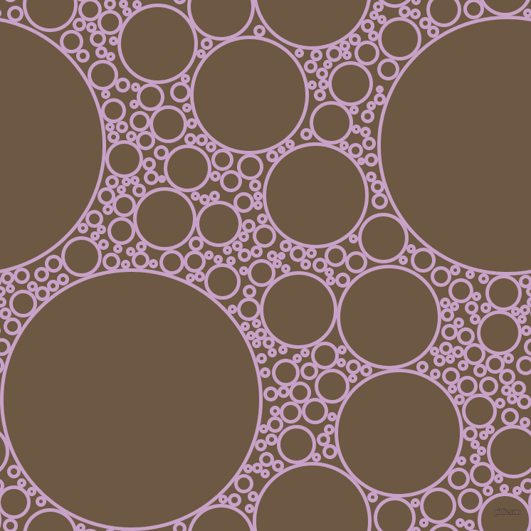 bubbles, circles, sponge, big, medium, small, 5 pixel line width, Lilac and Tobacco Brown circles bubbles sponge soap seamless tileable