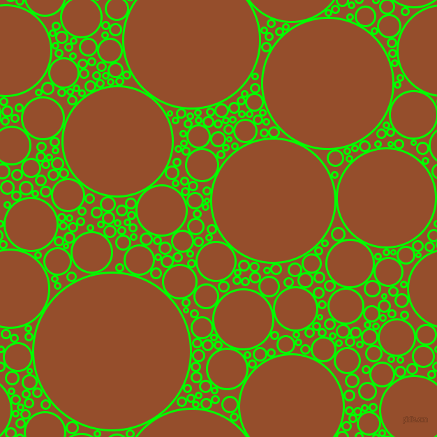 bubbles, circles, sponge, big, medium, small, 3 pixel line width, Lime and Alert Tan circles bubbles sponge soap seamless tileable