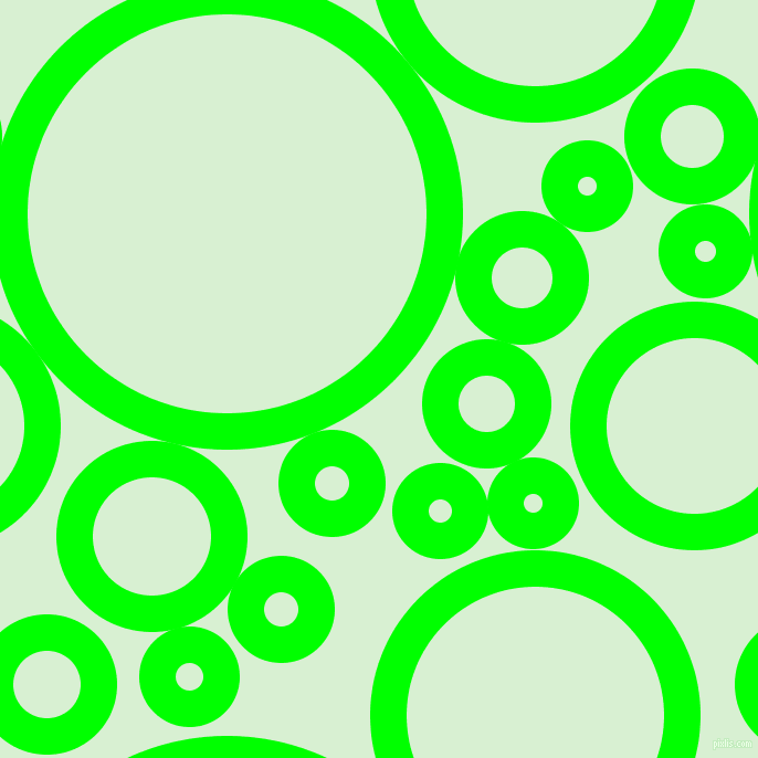 bubbles, circles, sponge, big, medium, small, 33 pixel line width, Lime and Blue Romance circles bubbles sponge soap seamless tileable