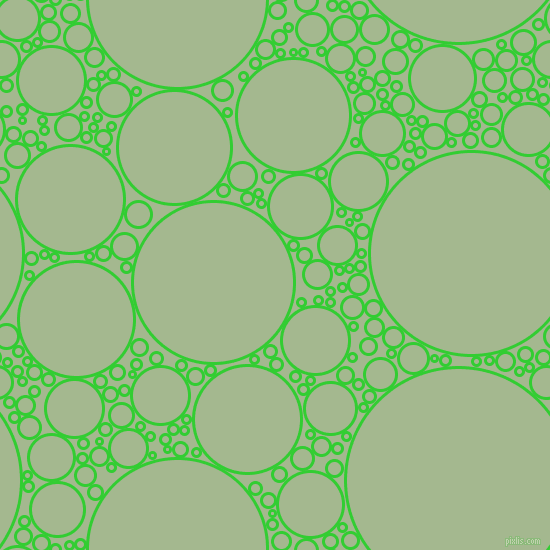 bubbles, circles, sponge, big, medium, small, 3 pixel line width, Lime Green and Norway circles bubbles sponge soap seamless tileable