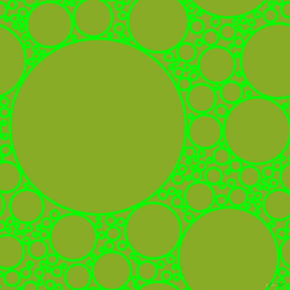 bubbles, circles, sponge, big, medium, small, 5 pixel line width, Lime and Limerick circles bubbles sponge soap seamless tileable