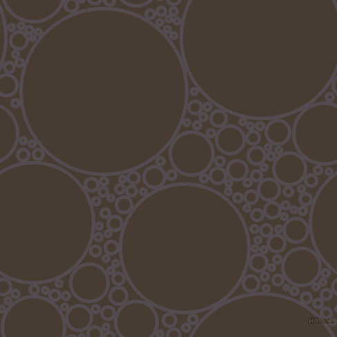 bubbles, circles, sponge, big, medium, small, 5 pixel line width, Liver and Taupe circles bubbles sponge soap seamless tileable