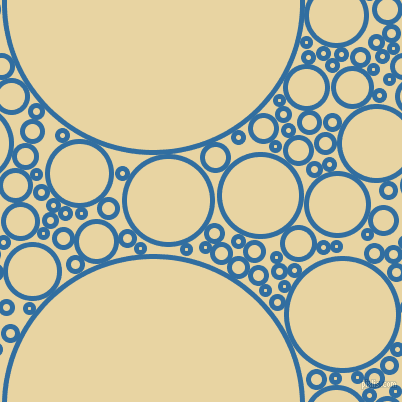 bubbles, circles, sponge, big, medium, small, 5 pixel line width, Lochmara and Hampton circles bubbles sponge soap seamless tileable