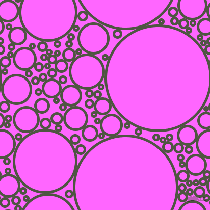 bubbles, circles, sponge, big, medium, small, 5 pixel line width, Lunar Green and Pink Flamingo circles bubbles sponge soap seamless tileable