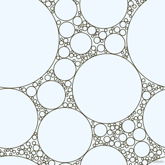 bubbles, circles, sponge, big, medium, small, 2 pixel line width, Madras and Alice Blue circles bubbles sponge soap seamless tileable