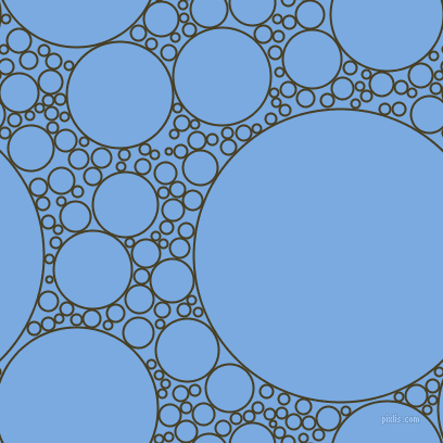 bubbles, circles, sponge, big, medium, small, 2 pixel line width, Madras and Jordy Blue circles bubbles sponge soap seamless tileable