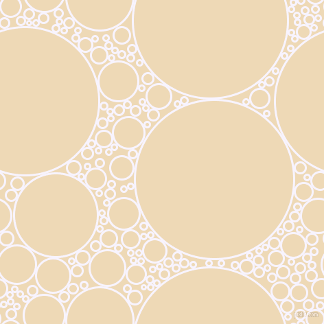bubbles, circles, sponge, big, medium, small, 3 pixel line width, Magnolia and Champagne circles bubbles sponge soap seamless tileable