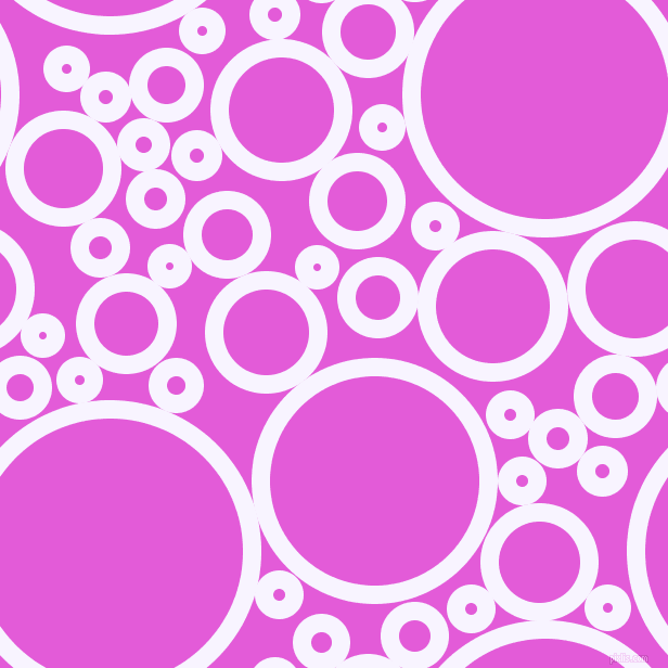 bubbles, circles, sponge, big, medium, small, 17 pixel line width, Magnolia and Free Speech Magenta circles bubbles sponge soap seamless tileable