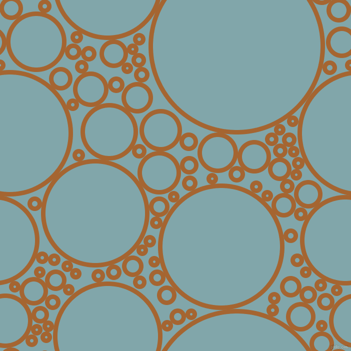 bubbles, circles, sponge, big, medium, small, 9 pixel line width, Mai Tai and Ziggurat circles bubbles sponge soap seamless tileable
