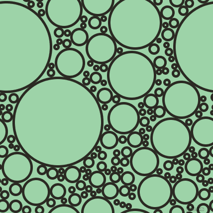 bubbles, circles, sponge, big, medium, small, 5 pixel line width, Maire and Chinook circles bubbles sponge soap seamless tileable
