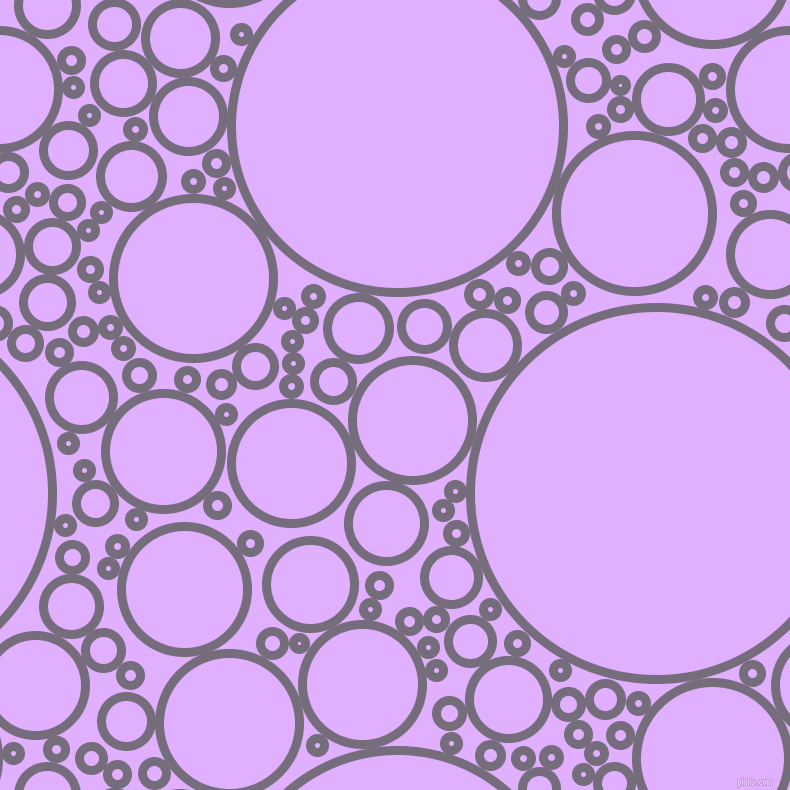 bubbles, circles, sponge, big, medium, small, 9 pixel line width, Mamba and Mauve circles bubbles sponge soap seamless tileable