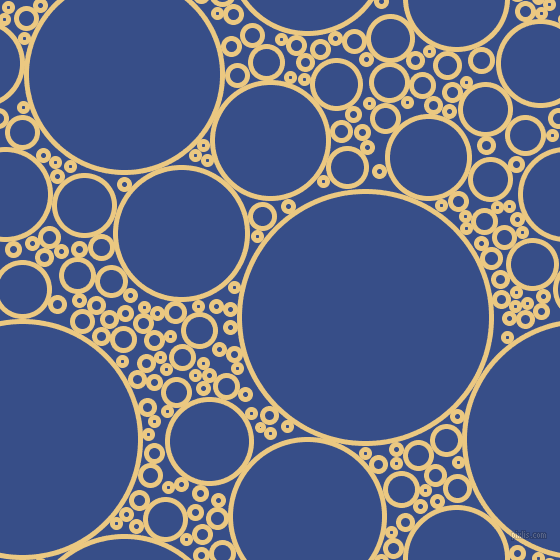 bubbles, circles, sponge, big, medium, small, 5 pixel line width, Marzipan and Tory Blue circles bubbles sponge soap seamless tileable