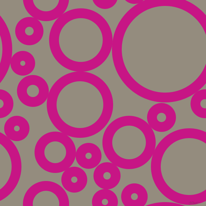 bubbles, circles, sponge, big, medium, small, 33 pixel line width, Medium Violet Red and Heathered Grey circles bubbles sponge soap seamless tileable