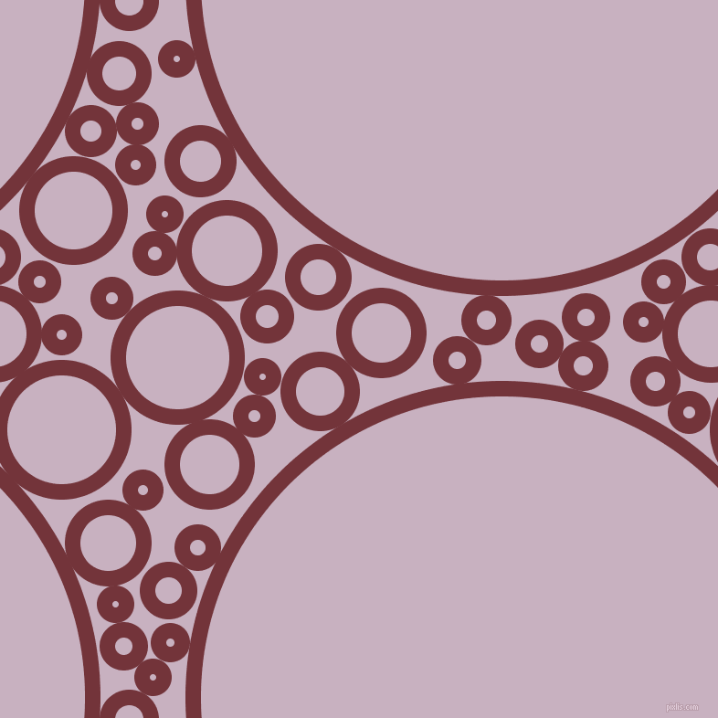 bubbles, circles, sponge, big, medium, small, 17 pixel line width, Merlot and Maverick circles bubbles sponge soap seamless tileable