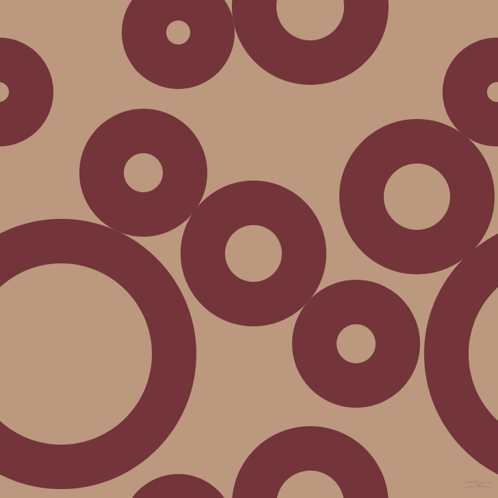 bubbles, circles, sponge, big, medium, small, 65 pixel line width, Merlot and Pale Taupe circles bubbles sponge soap seamless tileable