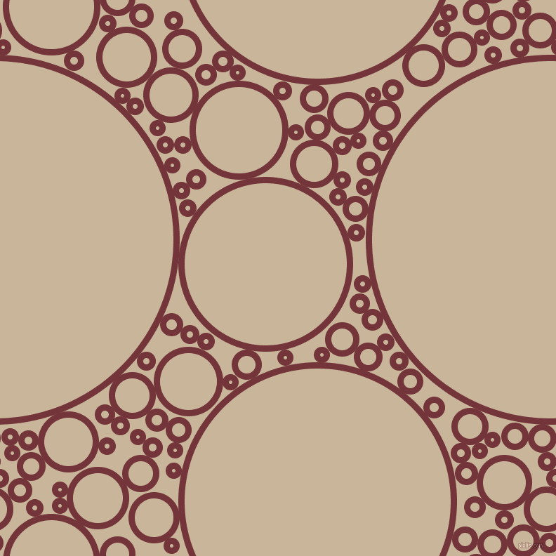 bubbles, circles, sponge, big, medium, small, 9 pixel line width, Merlot and Sour Dough circles bubbles sponge soap seamless tileable