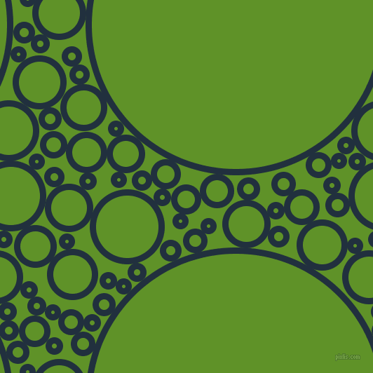 bubbles, circles, sponge, big, medium, small, 9 pixel line width, Midnight and Vida Loca circles bubbles sponge soap seamless tileable