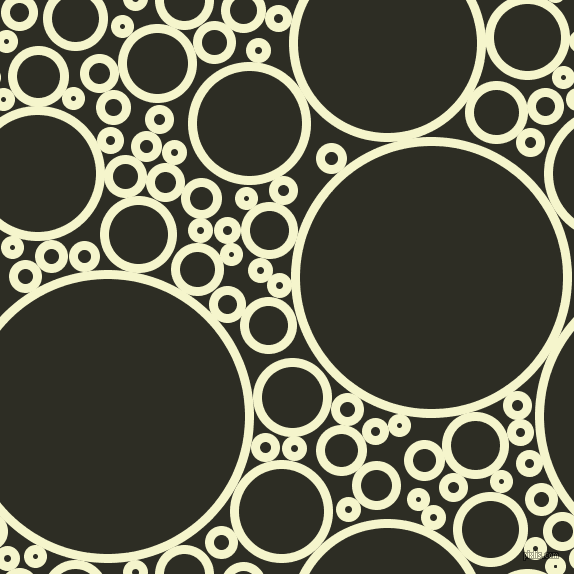 bubbles, circles, sponge, big, medium, small, 9 pixel line width, Mimosa and Karaka circles bubbles sponge soap seamless tileable