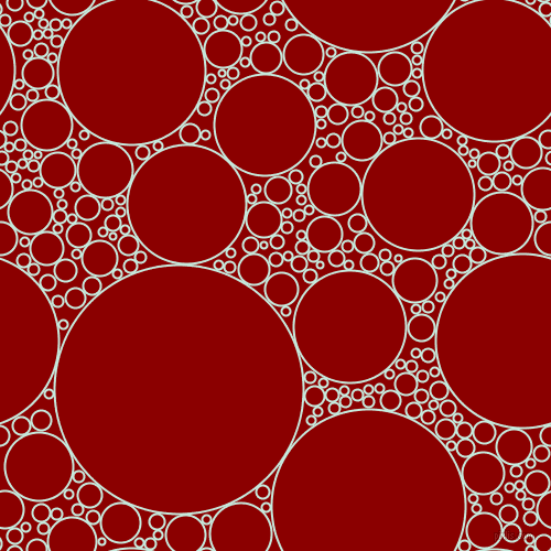bubbles, circles, sponge, big, medium, small, 2 pixel line width, Mint Tulip and Dark Red circles bubbles sponge soap seamless tileable