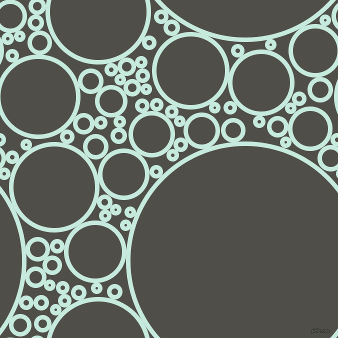 bubbles, circles, sponge, big, medium, small, 9 pixel line width, Mint Tulip and Merlin circles bubbles sponge soap seamless tileable