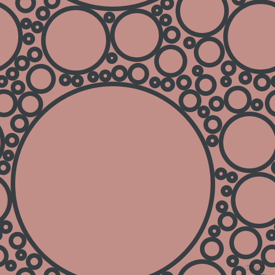 bubbles, circles, sponge, big, medium, small, 9 pixel line width, Mirage and Oriental Pink circles bubbles sponge soap seamless tileable