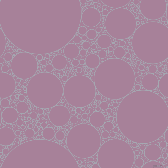 bubbles, circles, sponge, big, medium, small, 2 pixel line width, Mischka and Bouquet circles bubbles sponge soap seamless tileable