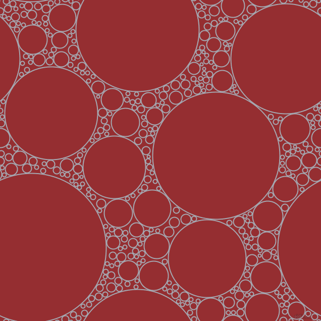bubbles, circles, sponge, big, medium, small, 2 pixel line width, Mischka and Guardsman Red circles bubbles sponge soap seamless tileable