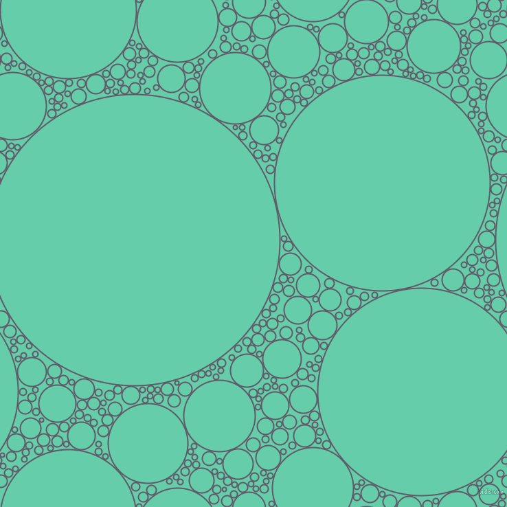 bubbles, circles, sponge, big, medium, small, 2 pixel line width, Mobster and Medium Aquamarine circles bubbles sponge soap seamless tileable