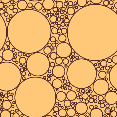 bubbles, circles, sponge, big, medium, small, 3 pixel line width, Moccaccino and Chardonnay circles bubbles sponge soap seamless tileable