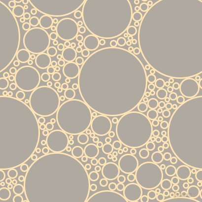 bubbles, circles, sponge, big, medium, small, 3 pixel line width, Moccasin and Cloudy circles bubbles sponge soap seamless tileable