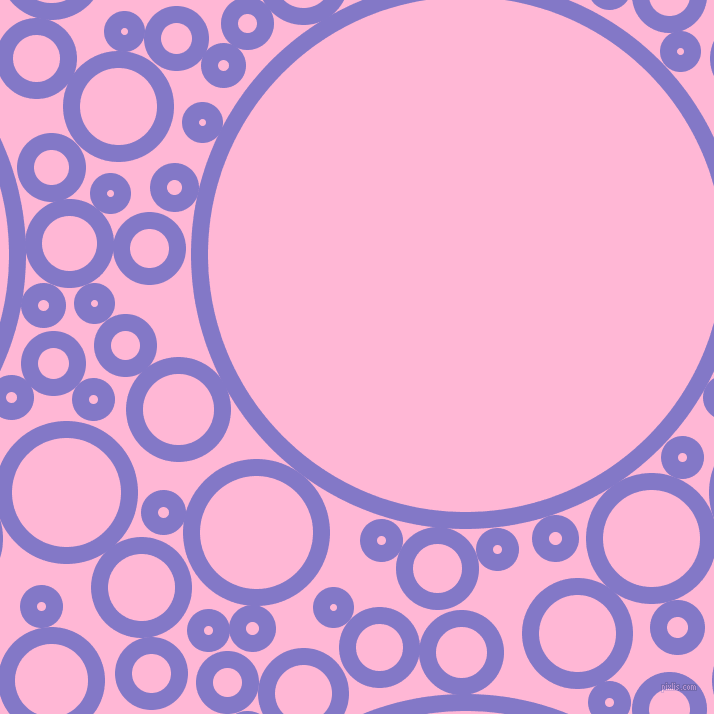 bubbles, circles, sponge, big, medium, small, 17 pixel line width, Moody Blue and Cotton Candy circles bubbles sponge soap seamless tileable