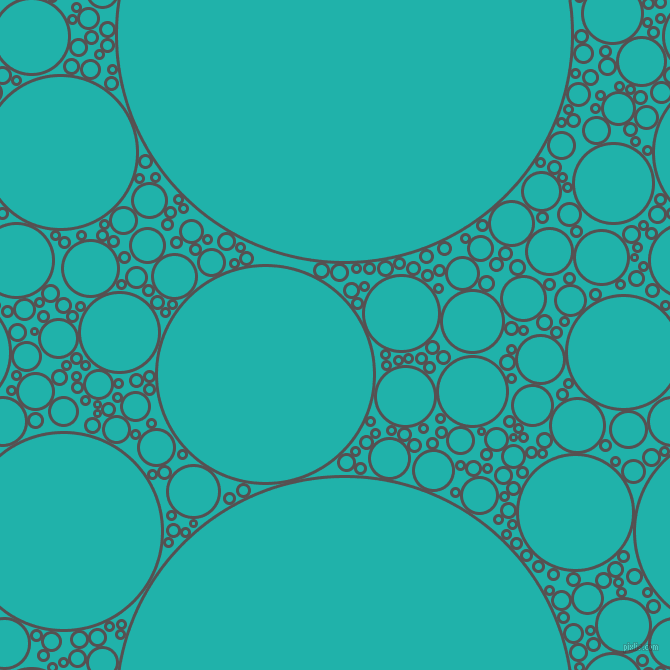 bubbles, circles, sponge, big, medium, small, 3 pixel line width, Mortar and Light Sea Green circles bubbles sponge soap seamless tileable