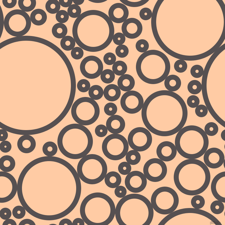 bubbles, circles, sponge, big, medium, small, 17 pixel line width, Mortar and Peach circles bubbles sponge soap seamless tileable