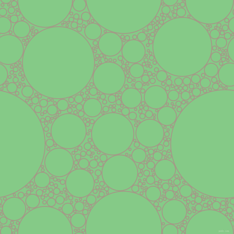 bubbles, circles, sponge, big, medium, small, 3 pixel line width, Napa and De York circles bubbles sponge soap seamless tileable