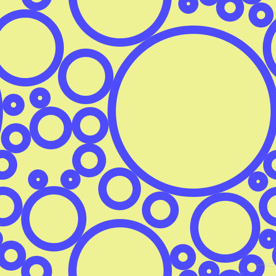 bubbles, circles, sponge, big, medium, small, 17 pixel line width, Neon Blue and Jonquil circles bubbles sponge soap seamless tileable