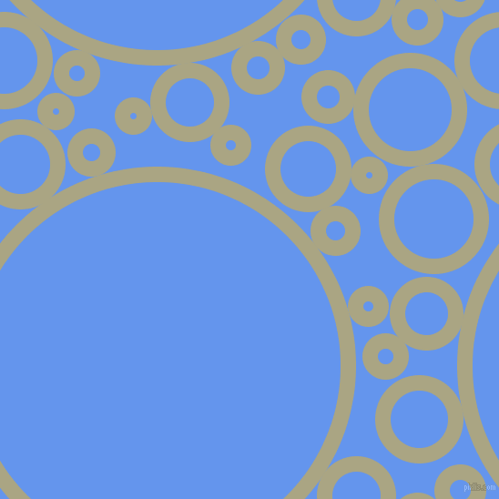 bubbles, circles, sponge, big, medium, small, 17 pixel line width, Neutral Green and Cornflower Blue circles bubbles sponge soap seamless tileable