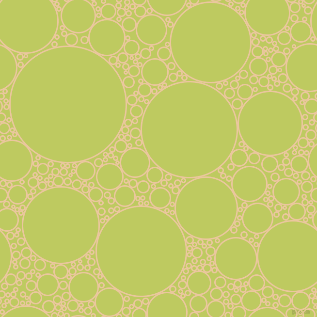 bubbles, circles, sponge, big, medium, small, 3 pixel line width, New Tan and Wild Willow circles bubbles sponge soap seamless tileable