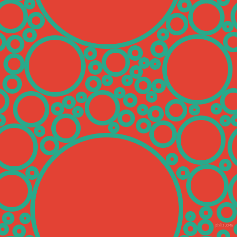 bubbles, circles, sponge, big, medium, small, 9 pixel line width, Niagara and Cinnabar circles bubbles sponge soap seamless tileable