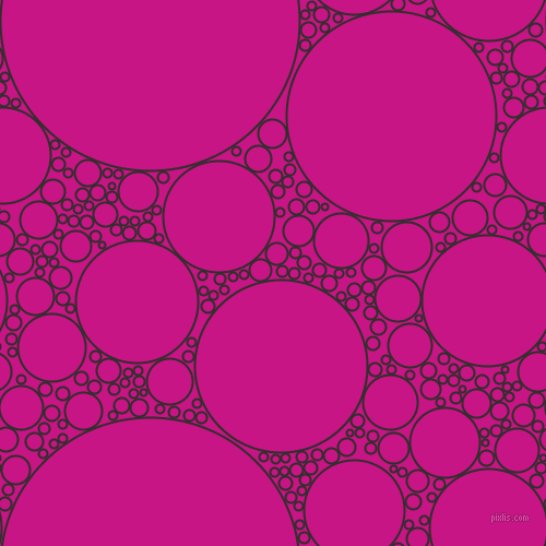 bubbles, circles, sponge, big, medium, small, 2 pixel line width, Night Rider and Medium Violet Red circles bubbles sponge soap seamless tileable