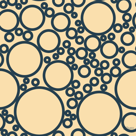 bubbles, circles, sponge, big, medium, small, 9 pixel line width, Nile Blue and Peach-Yellow circles bubbles sponge soap seamless tileable